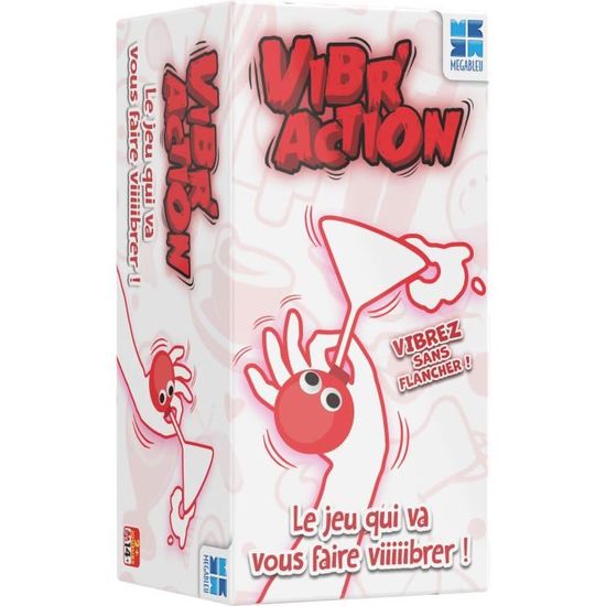 Vibr'Action – Jeu De Cartes D'Ambiance Pour Adultes Avec Bracelet Vibrant – 200 Défis, 2+ Joueurs, 30 Min, Dès 14 Ans