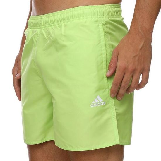 Short de bain Vert Homme Adidas Solid ADIDAS Solid Vert Blanc Homme Green Cdiscount Pret a Porter