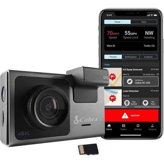 Dashcam WiFi Voiture Rétroviseur 12 Pouces - 4 Caméras 1080P, GPS, Mode Stationnement, Vision Nuit - 7