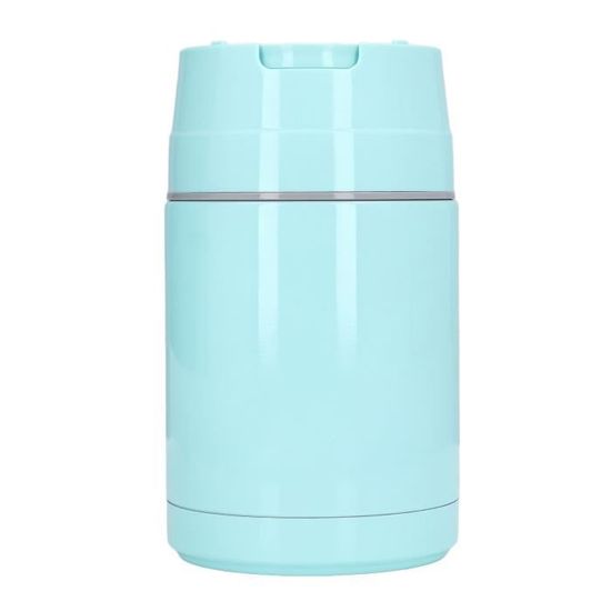 Bol Isotherme En Acier Inoxydable 304 - 850 Ml - Anti-fuite, Couvercle Transparent - Pour Nouilles, Bento