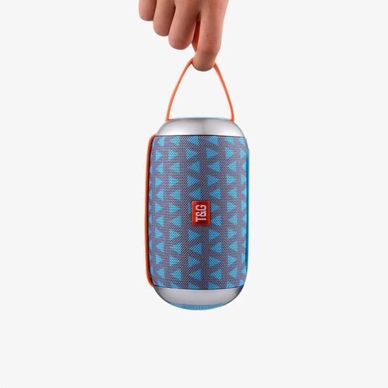 Enceintes Bluetooth Sans Fil Denver Electronics Bts-110 Bleu 10w à Prix