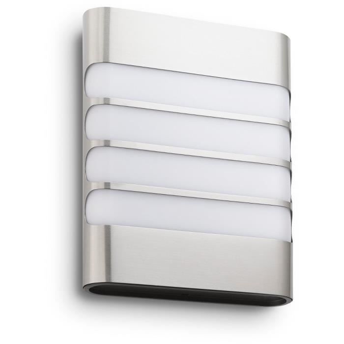 Applique extérieure LED PHILIPS Raccoon Inox 1x4W SELV