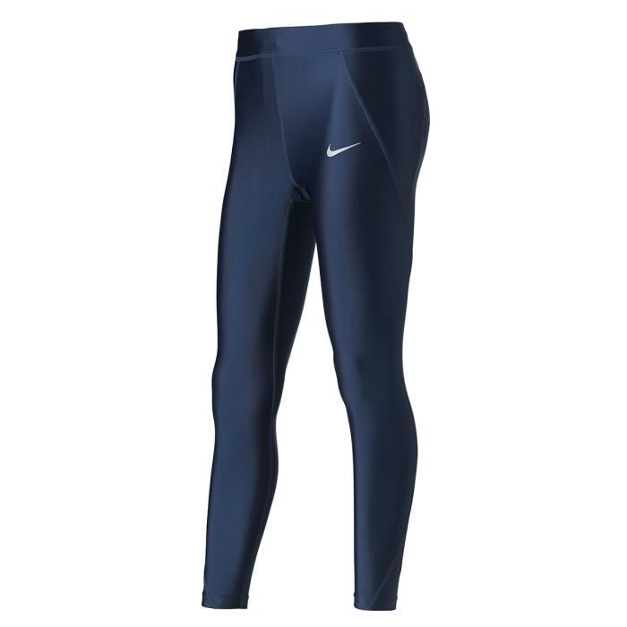NIKE Collant Speed 7/8 Running - Femme - Bleu marine