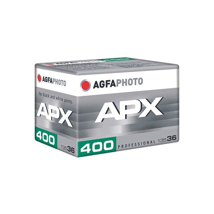 Agfaphoto APX400 - Pellicule photo Noir et Blanc 135mm - 36 poses - ISO 400