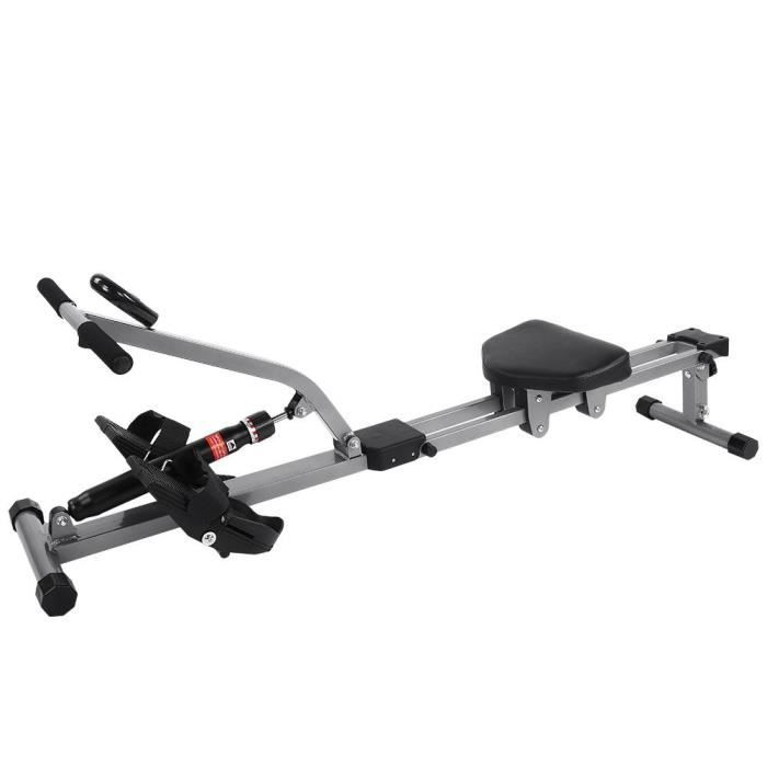 XIXI Machine à ramer en acier, entraînement corporel d'entraînement de rameur cardio, accessoire fitness à maison gymnastique