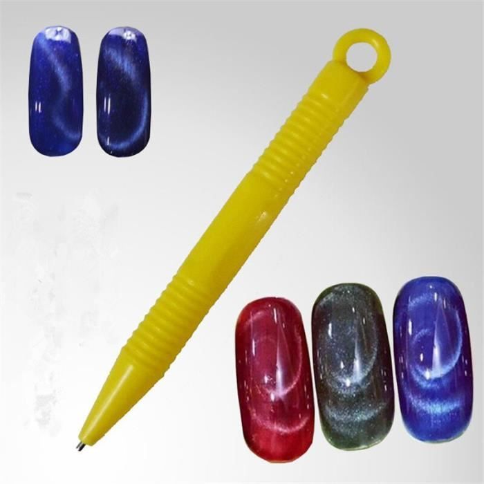 Nouveau Nail Art outils magnétique stylo aimant à ongles bricolage 3D stylos magiques pour chats yeux vernis peinture pas cher 1