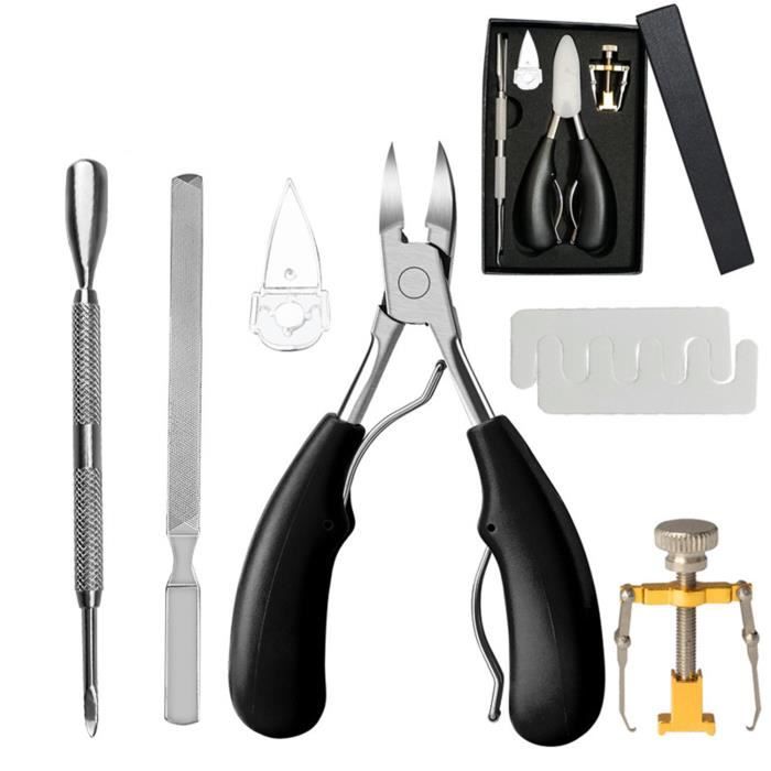 Coupe-ongles Professionnel, Pince Coupe Ongle Pied, Coupe-ongles Pour Ongles Épais Et Durs Ongles Incarnés Inox Coupes Ongles Set