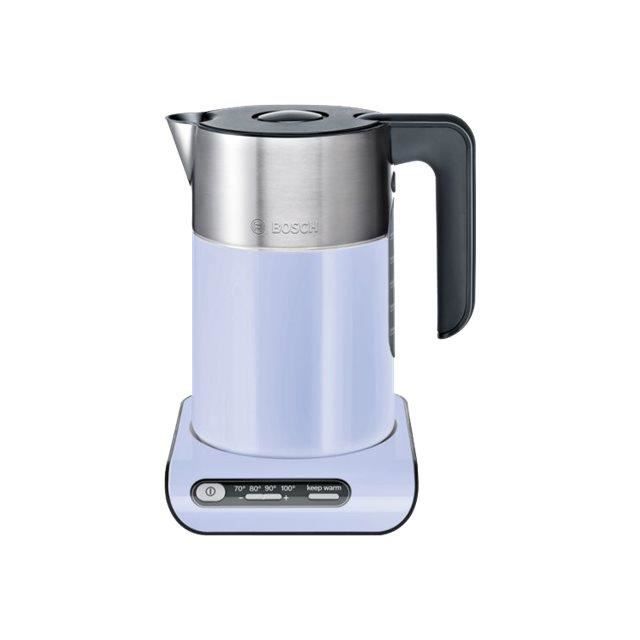 Bosch Styline TWK8619P Bouilloire 1.5 litres 2400 Watt french lilac- black gray