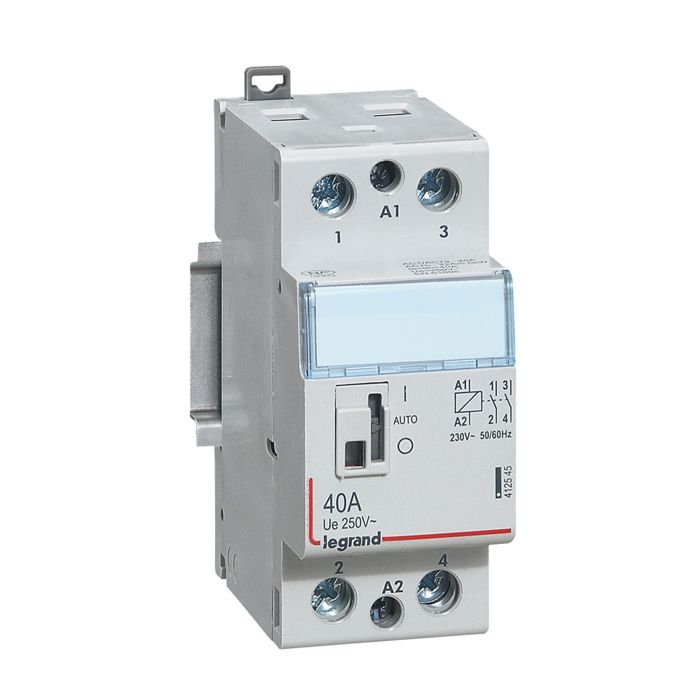 Contacteur de puissance 230V 2 contacts 40A 2F ...