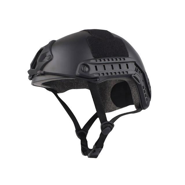 Zencart Casque De Protection De Haute Qualité Paintball Wargame Armée Airsoft Mh Casque Tactique Rapide Avec Masque De Protection