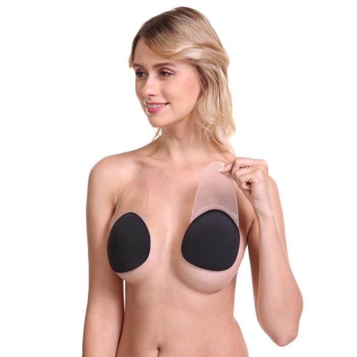 Soutien-gorge collant sans bretelles Soutien-gorge sans bretelles Soutien-gorge adhésif Soutien-gorge push-up invisible