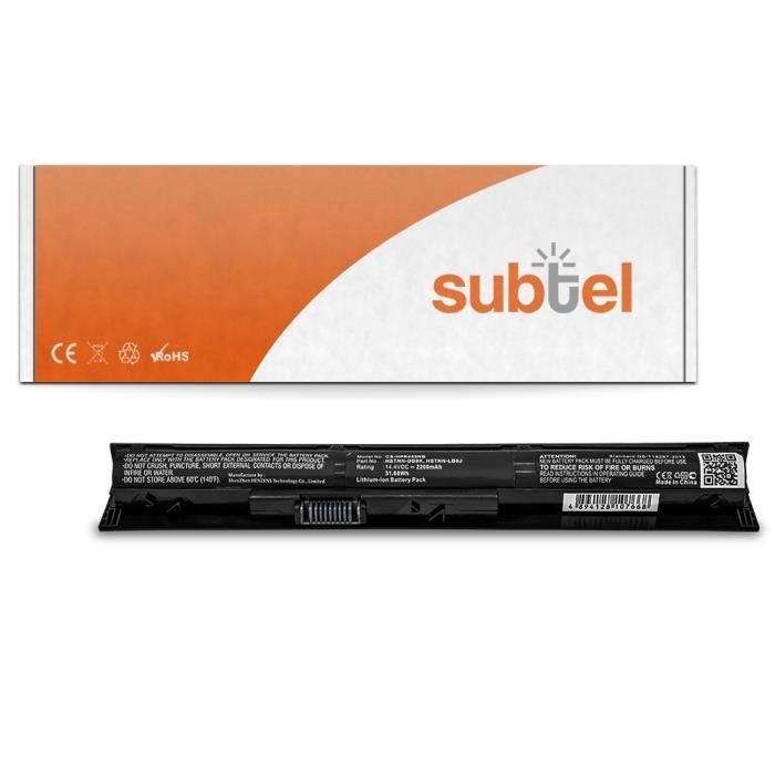 Batterie pour HP Envy 15 (k100-k277) / HP Envy 15t-k000 / Envy 15t-k200 - VI04 (2200mAh) Batterie de remplacement