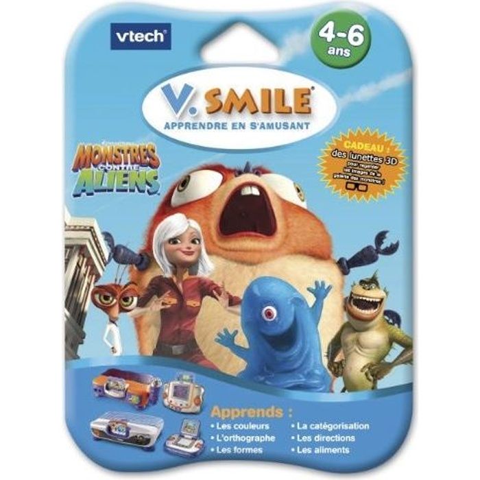 VTECH - CARTOUCHE DE JEU V.SMILE (MOTION) 3D MO…