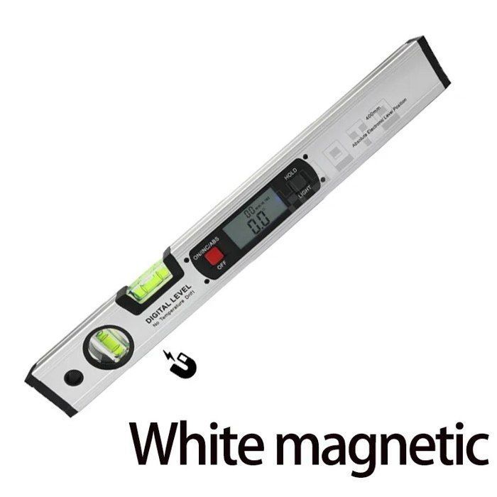 Niveau Laser Numérique Magnétique 4 Faces - Détecteur D'angle Rechargeable Type C Pour Bricolage