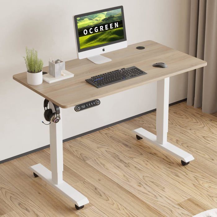Bureau réglable sans plateau main image 0