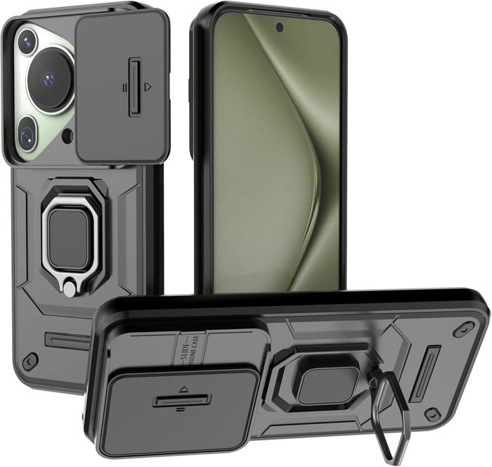 Coque de téléphone Huawei Pura 70 Ultra 4G Ultra résistante Support magnétique Design élégant