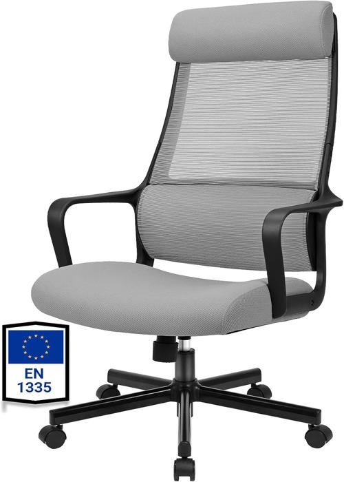 Appuie-tête Ergonomique Pour Chaise De Bureau - Mousse Mémoire De Forme, Housse Lavable - Soutien Nuque Et Sieste