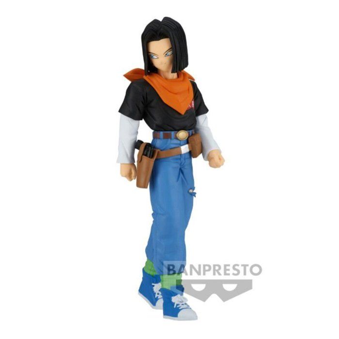 Figurine Banpresto Android 17 PVC 17cm Détails peints à la main Dragon Ball Z