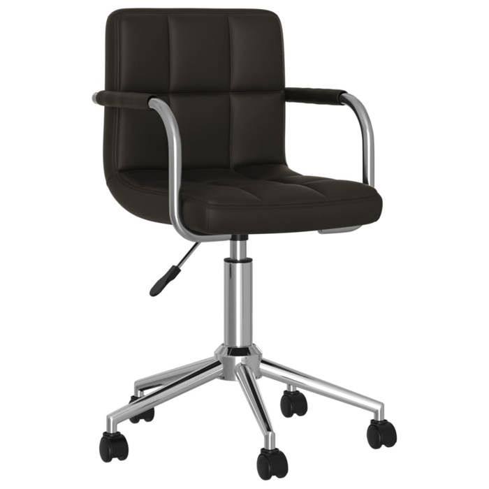 SALE 2025Chaise dordinateur MOOD - Chaise de bureau - support 110 kg - pivotante Noir Similicuir Chill416273