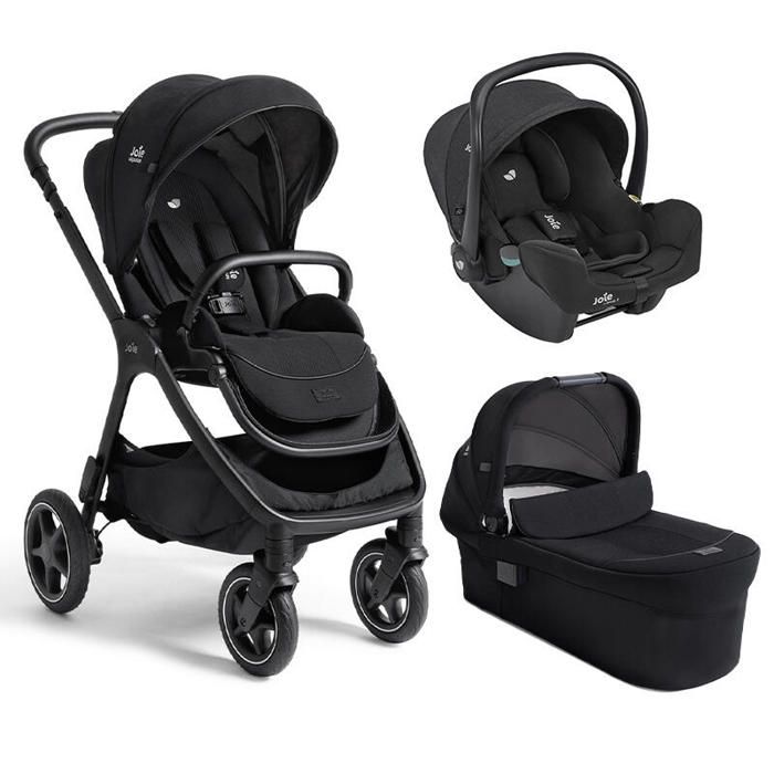 JOIE - Poussette Trio Finiti + Siège auto i-Snug 2 + Nacelle Ramble XL V2 Eclipse