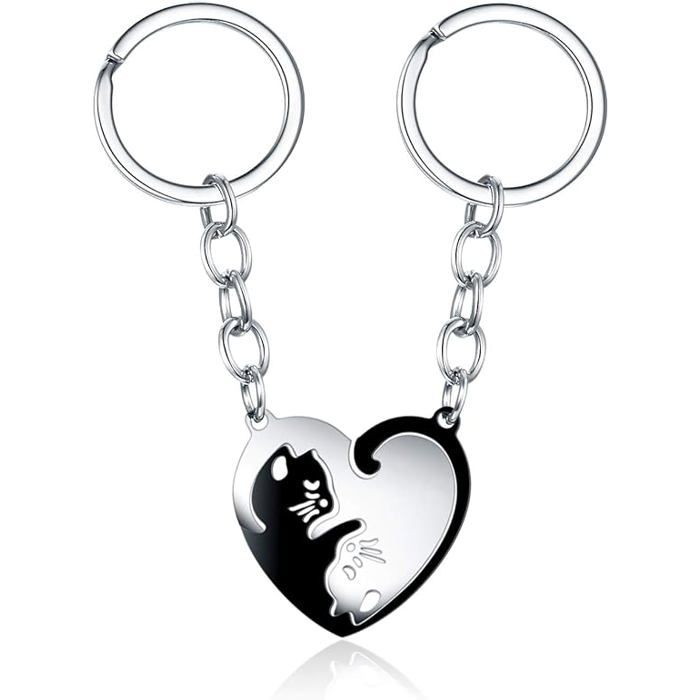 Porte-clés Chat Mignon Au Crochet, Mini Porte-clés Chat Amigurumi Au Crochet Fait Main, Porte-clés Mignon, Peluche Chat Au Crochet, Cadeaux Mignons Pour Les Amoureux Des Chats - France