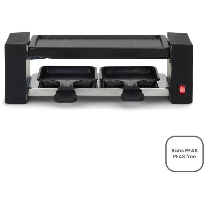 Onli Raclette - ON1010N - 2 personnes - grill Noir - vue 2
