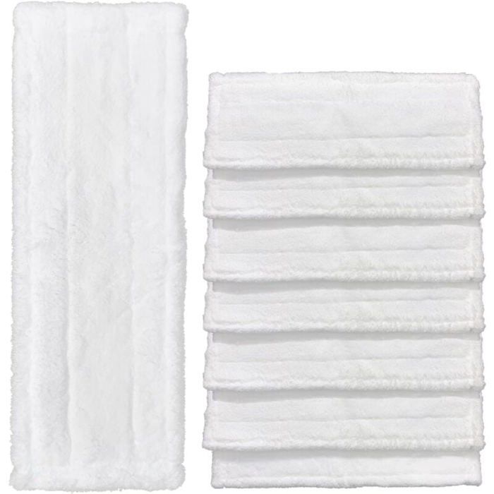 Lot de 8 Bonnette Nettoyeur Vapeur Pour Karcher Easy Fix SC2 SC3 SC4 Bonnettes Lingettes de Rechange Chiffons en Microfibre Ling
