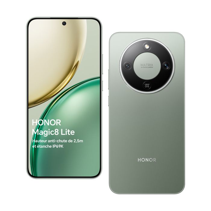 Smartphone HONOR Magic8 lite 5G 8Go Ram - vue 4