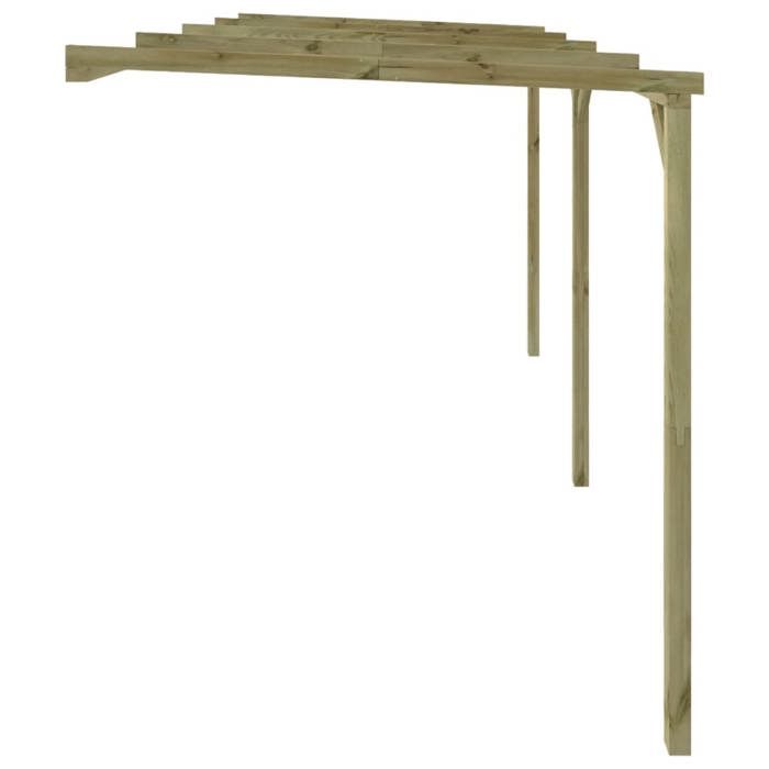 NEUF®ARCHE/Meuble de jardin - BESTMEUBLE - Portillon ornemental de jardin - Fer forgé 122x205x145cm Pergola à appentis - 2x4x22 m