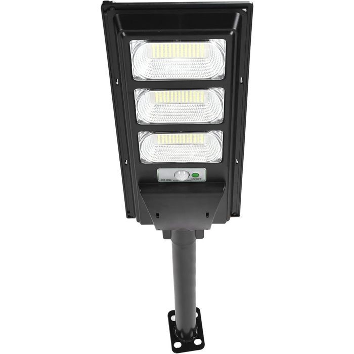 Lampe solaire extérieure LED - NATUDECO - 351 diodes - IP65 étanche - Télécommande & radar