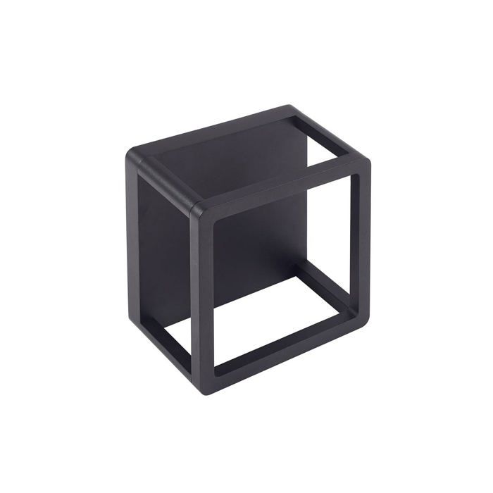 LED Applique Exterieur Thorvid (Moderne) en Noir Aluminium (1 lampe à) Murale Luminaire Lampe Jardin Eclairage d’exterieur