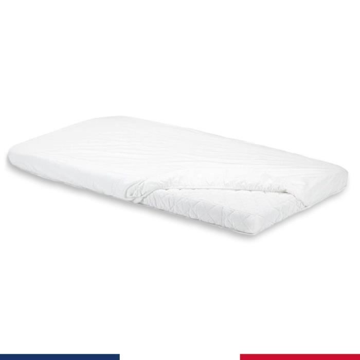 Drap housse - ATELIER DE MORPHEE - 80x160 - 100% coton - Blanc - Cdiscount  Puériculture & Eveil bébé