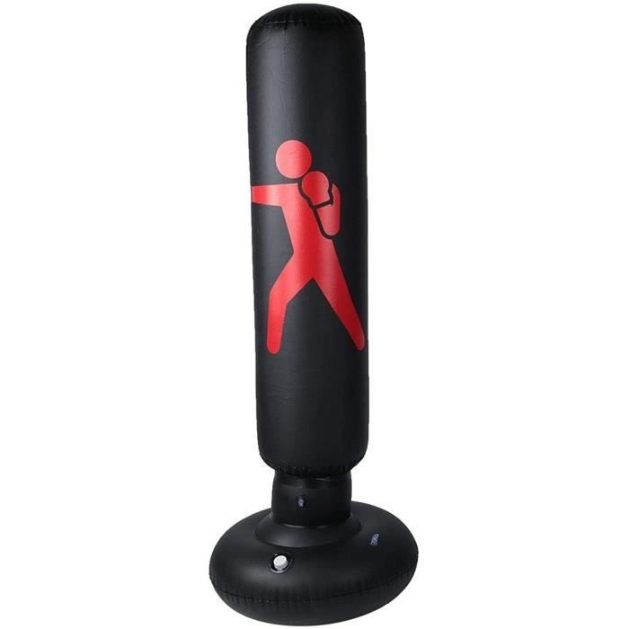 Punching-ball Enfant Sac De Frappe Pour Enfants U00e0 Partir De 3 U00e0 12 Ans, JanTeelGO 150 Cm, Sac De Boxe Enfant, Cadeaux Garu00e7ons Et Filles, De Karatu00e9, Taekwondo, MMA Pour Soulager Gants