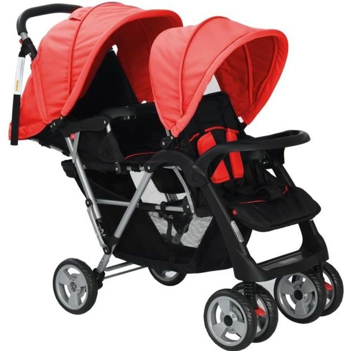 Cdiscount hot sale poussette double