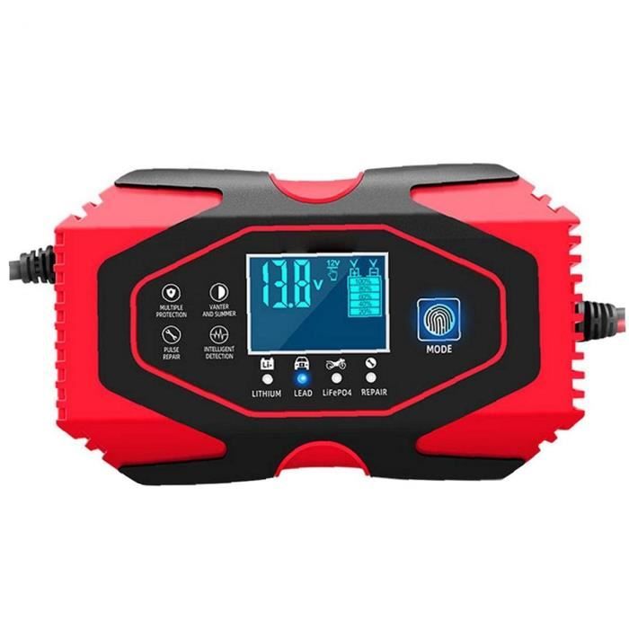 Chargeur de batterie de voiture 12V 24V mainteneur automatique entretien et la réparation avec