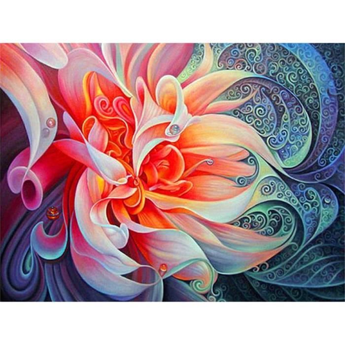 Diamond Painting 5D 30x30cm Kit Complet Adulte - Broderie Diamant Débutant Avec Accessoires, Peinture Par Numéros