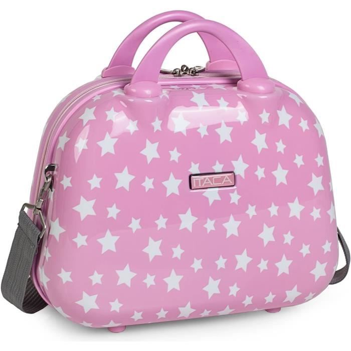 Trousse de maquillage sirène fantaisie, motif écailles de l