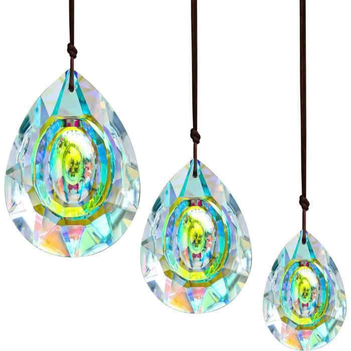 Prisme K9 20mm 5 Boules Prismes Cristal 20mm - Décoration Lustre