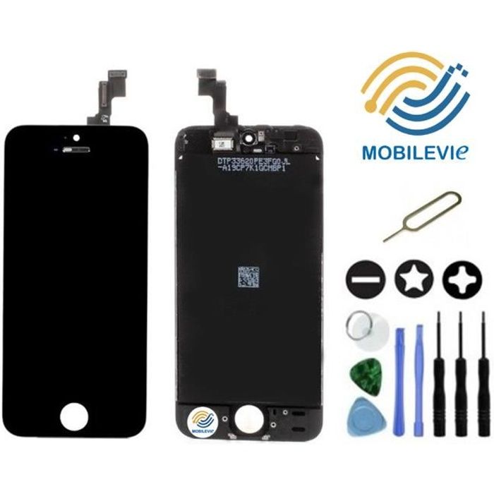 EXPEDIE SOUS 24H !!! TACTILE ECRAN LCD RETINA IPHONE 5S BLANC TOUT ASSEMBLE 