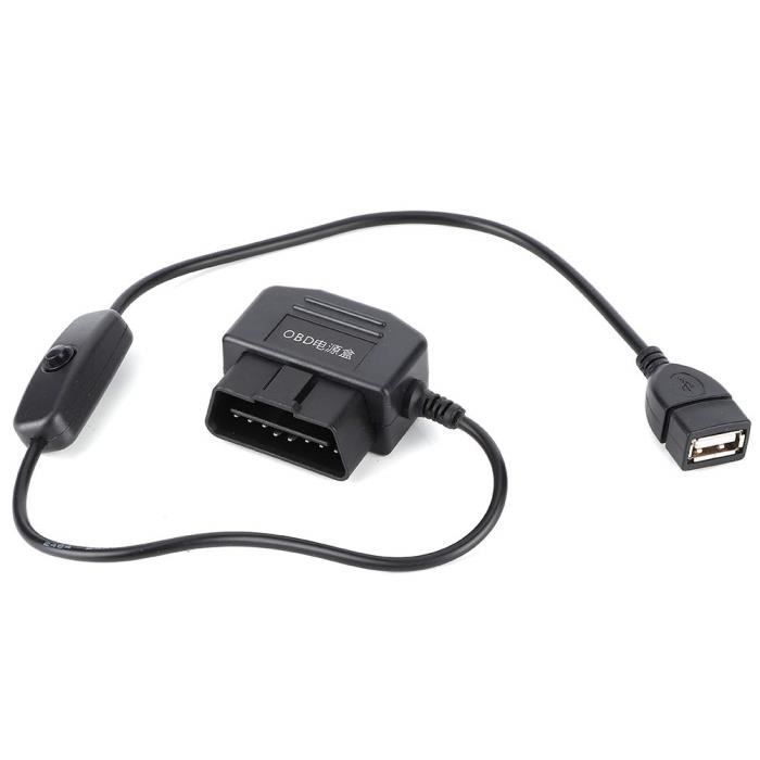 OBD à USB C Câble D'alimentation