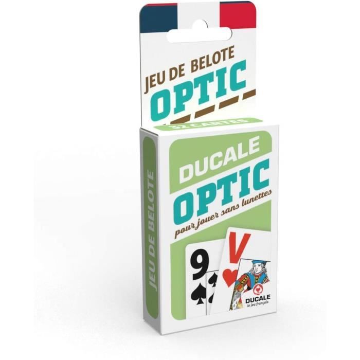 Jeu De Cartes Rami Ducale Le Jeu Français - 2x54 Cartes Grands Index Pour Enfants Et Adultes