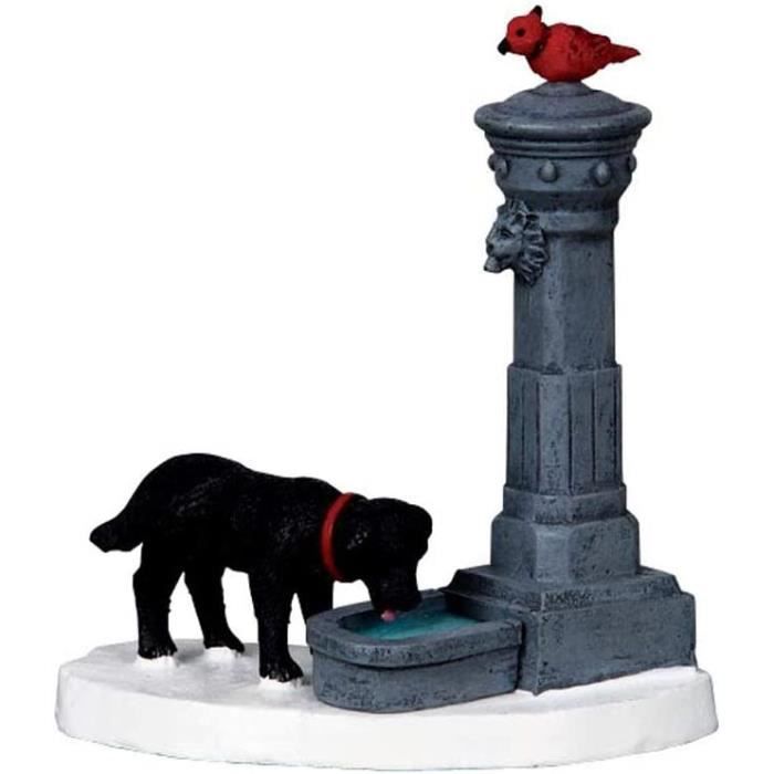 Fontaine pour village de Noël Lemax[54] Cdiscount Maison