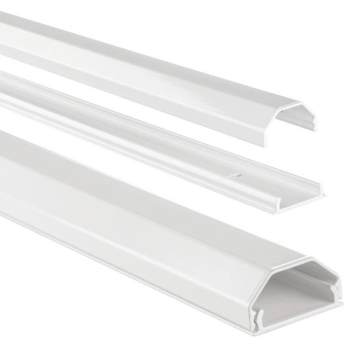 Cache Cable Tv Mural Blanc Support Tv Mural Avec Cache Cable Achat Vente Pas Cher