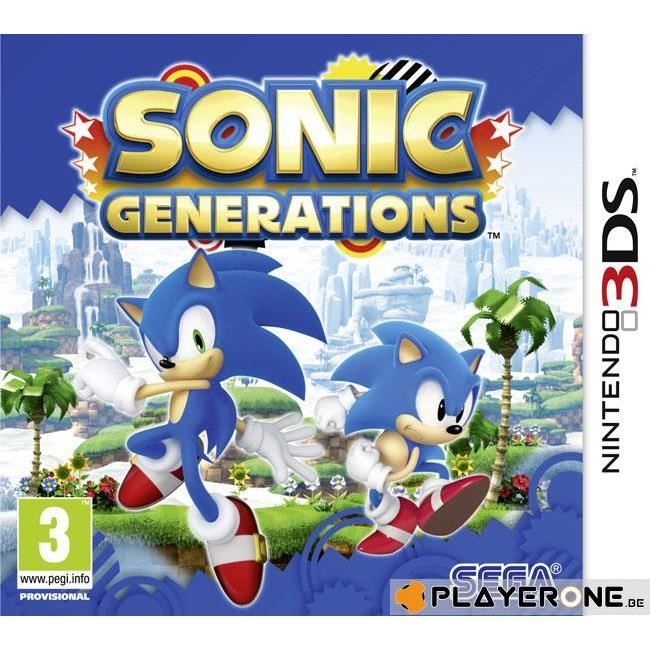 Sonic Generations 3ds - vue 2