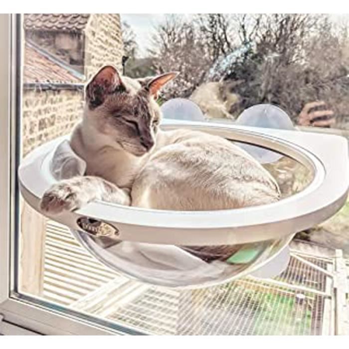 Hamac De Fenetre Pour Chat Suspendus Lit De Chat Supporter Jusqu A 10 Kg Avec 4 Ventouse Detachable Cdiscount