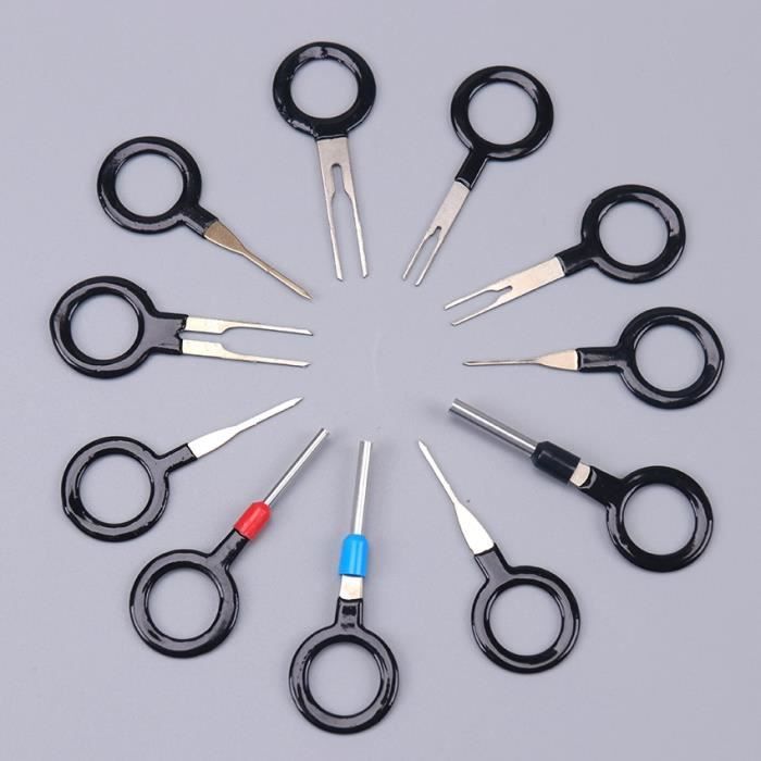 Kit De Découseur - 4 Outils Métalliques + Sac De Rangement Bleu - Pour Retirer Les Fils De Couture