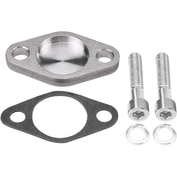 Jeffergarden Kit de plaques de bloc d'obturation de vanne EGR avec joint pour BMW E53 E38 E39 E46 X5 Jeffergarden Kit de plaques de bloc d'obturation de vanne EGR avec joint pour BMW E53 E38 E39 E46 X5