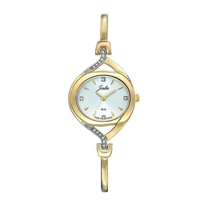 Montre certus sales femme dore