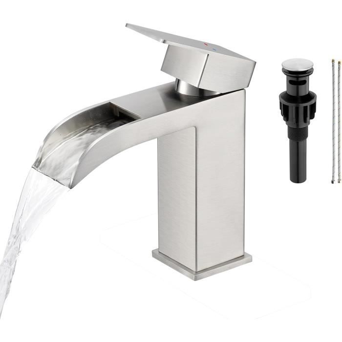 Cascade De Salle De Bain, De Lavabo Cascade Avec Bec Ouvert, De