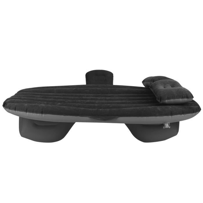 Matelas Extension Siège Auto - 42x128 Cm - Noir/gris - Pliable - Pour SUV Et Breaks - Camping, Voyage, Sieste - Élimine Marche Siège